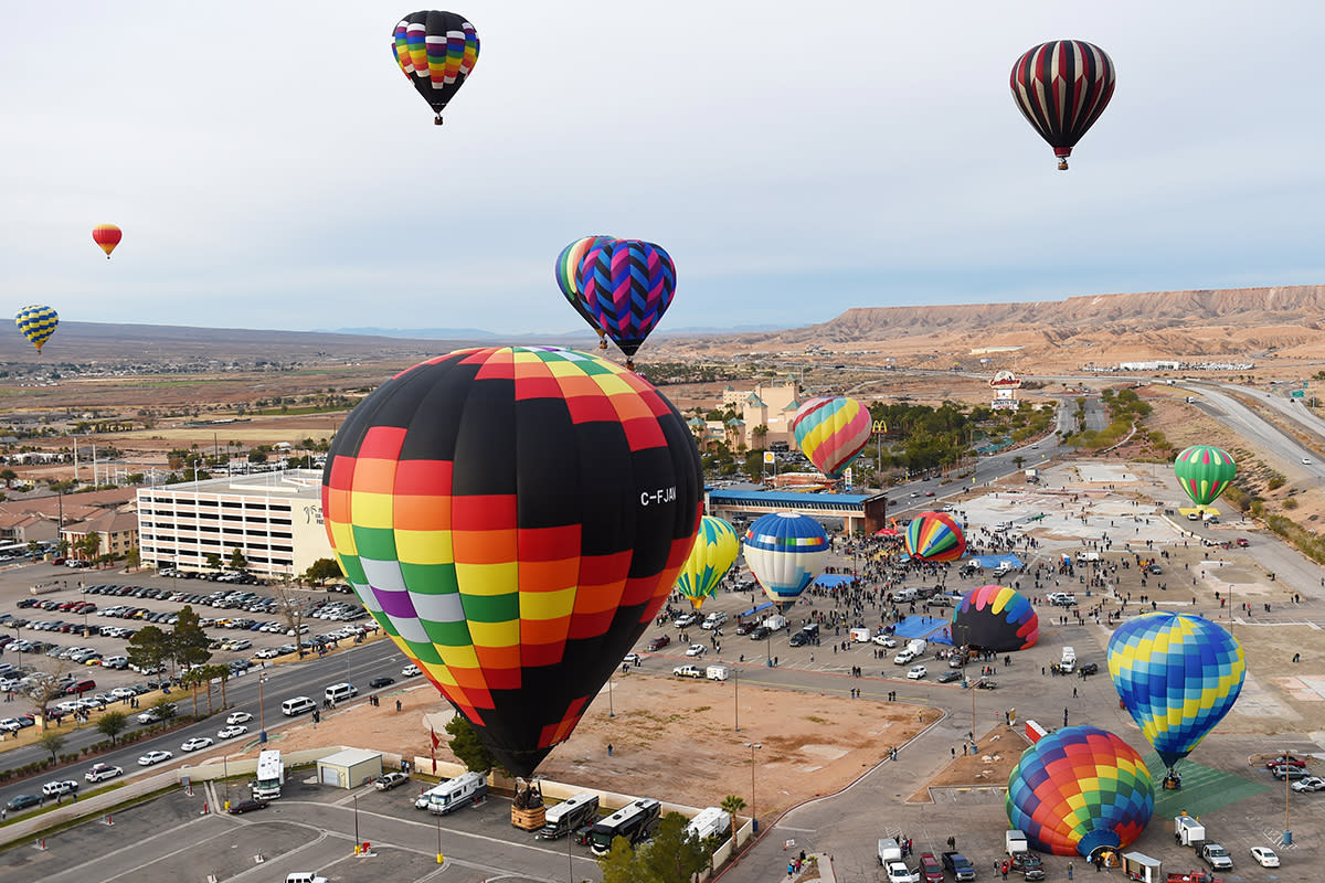 Mesquite Hot Air Balloon Festival Mesquite Nv Events