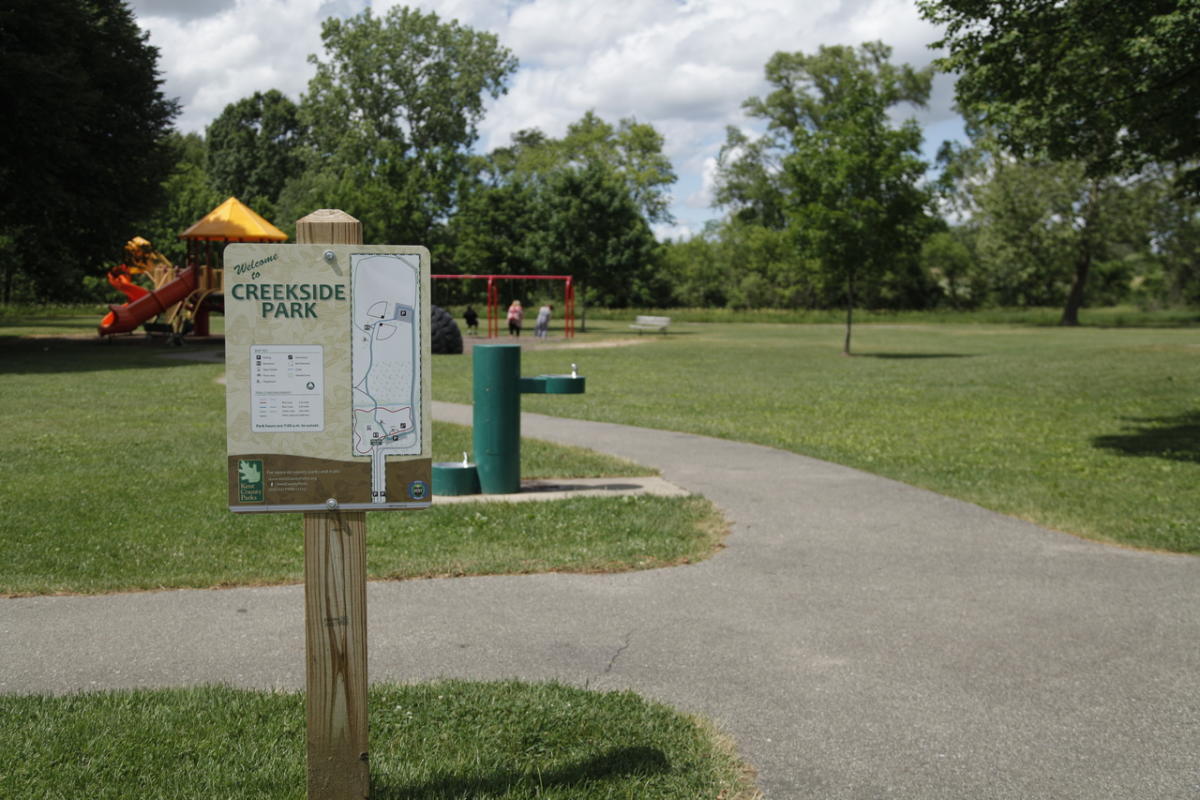Creekside Park Trail Parks in Dutton, MI