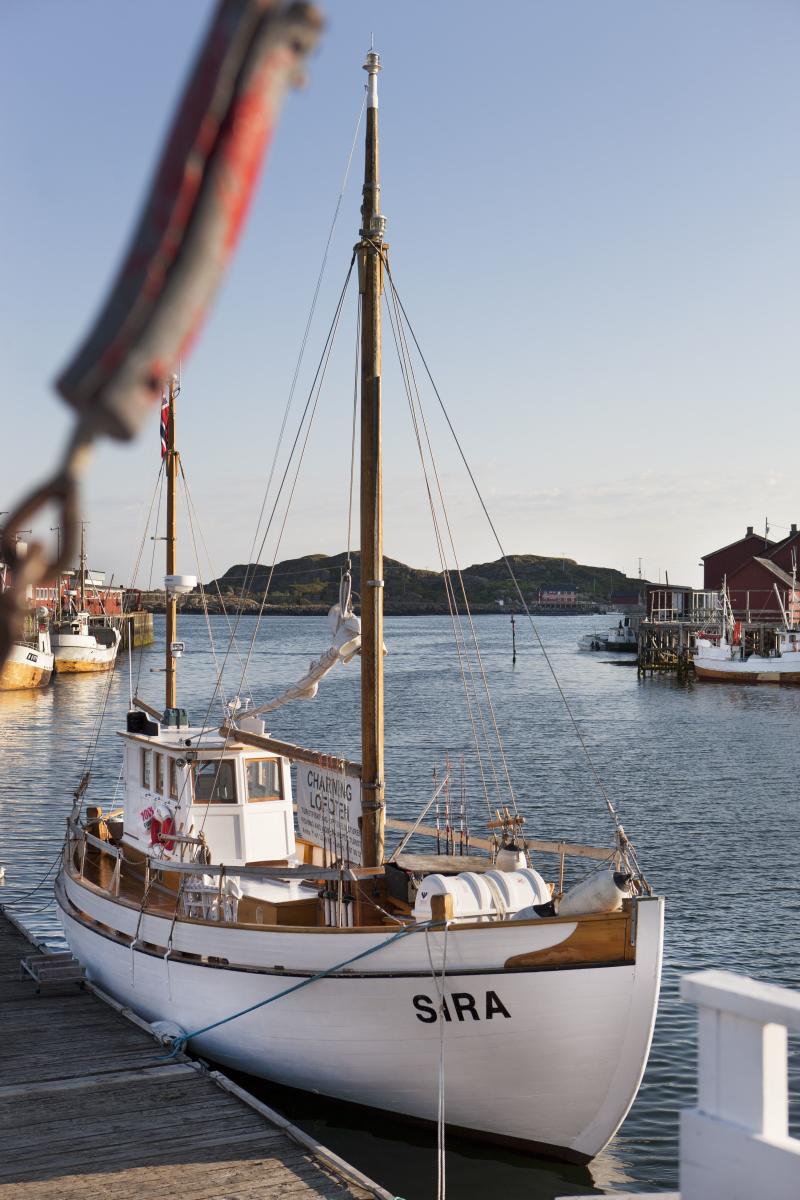 Fishing trips at sea from Solsiden Brygge at Ballstad