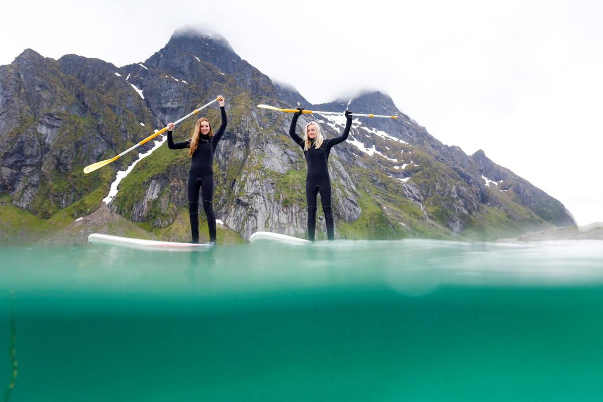 Stand-Up Paddle Tour - Unstad Arctic Surf