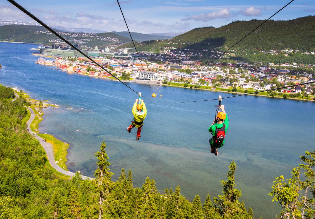 Mosjøen Zipline | Action &amp; Adventure | Mosjøen | Norway