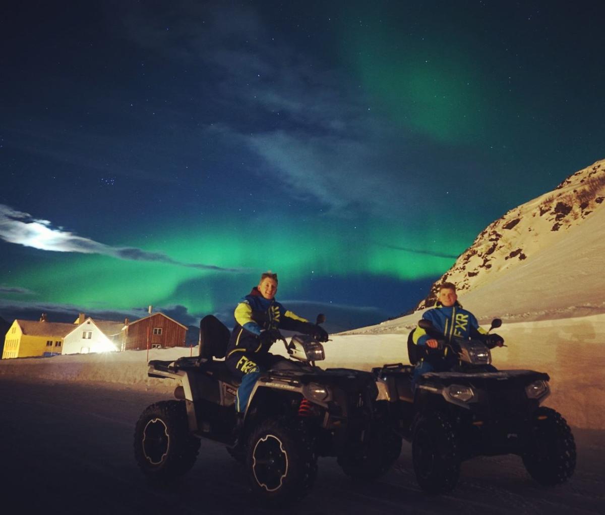 Northern Lights ATV-safari
