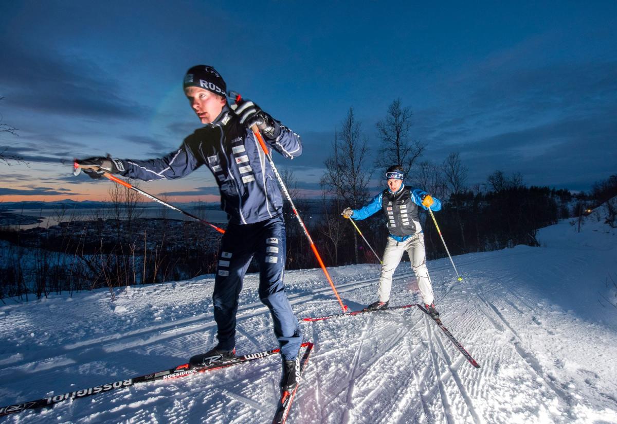 Crosscountry skiing in Kobberstadløypa, Narvik Skiing Narvik Norway