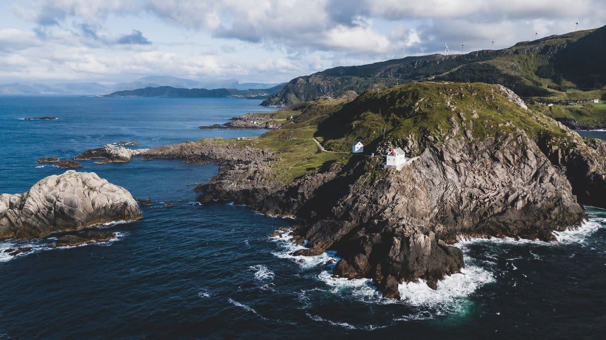 Kråkenes Fyr Lighthouse Måløy Norway