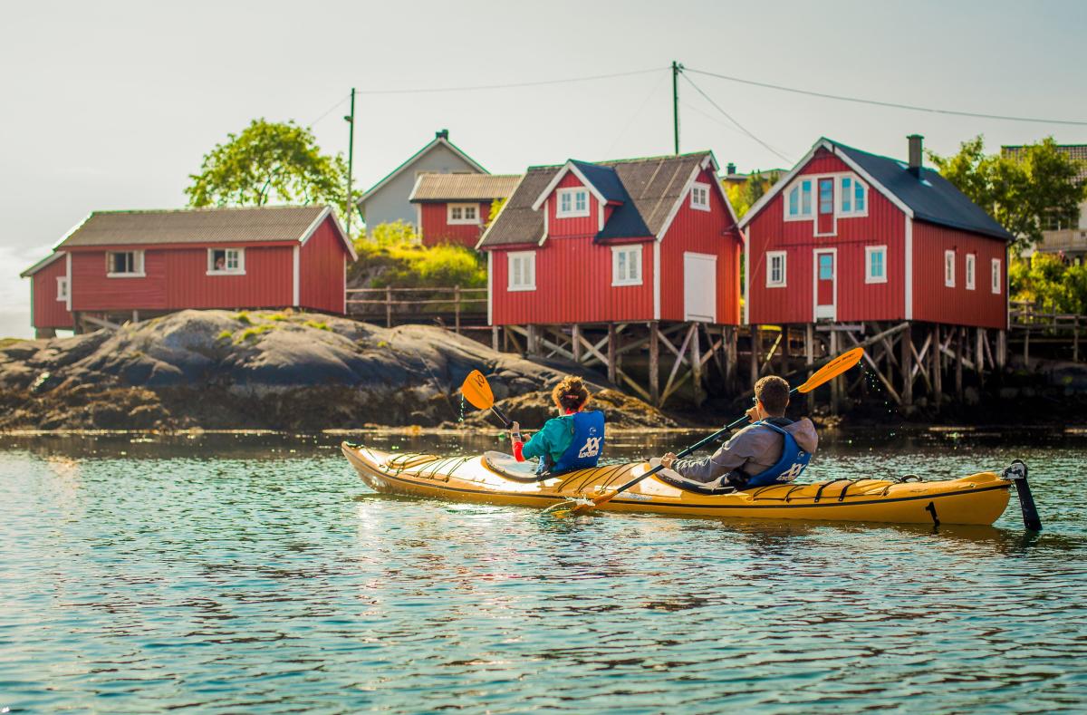 Kayaking from Svolvær
