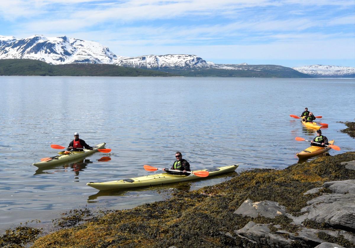 Guidet Kajakktur Canoeing & Kayaking Meistervik Norway