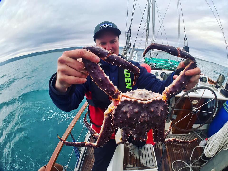 King Crab fishing and king crab safari in Varanger Sailing & Boat