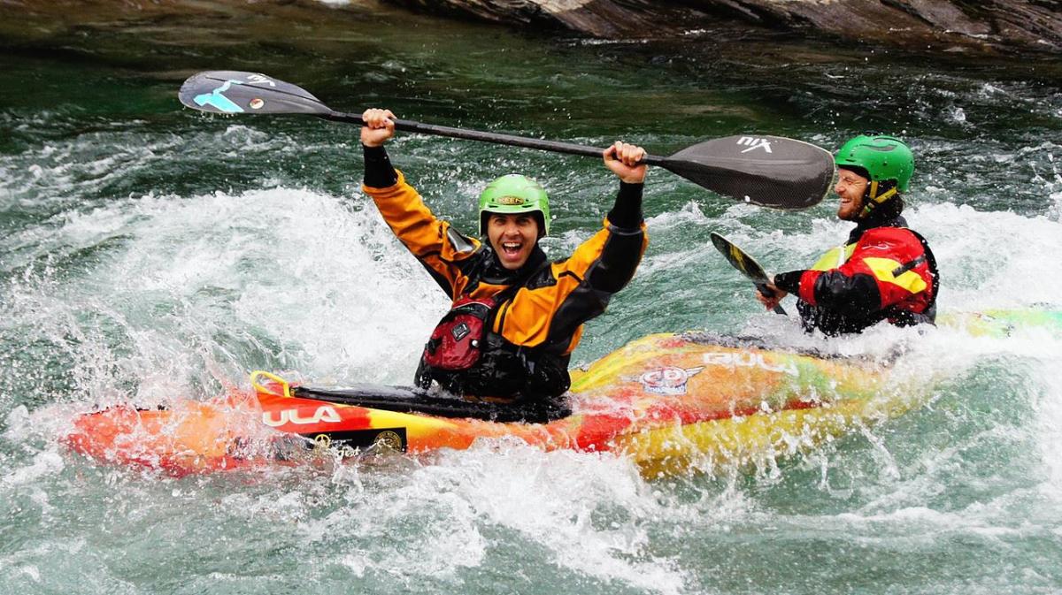 Tandem kayaking with Kayak Voss Canoeing & Kayaking Voss Norway