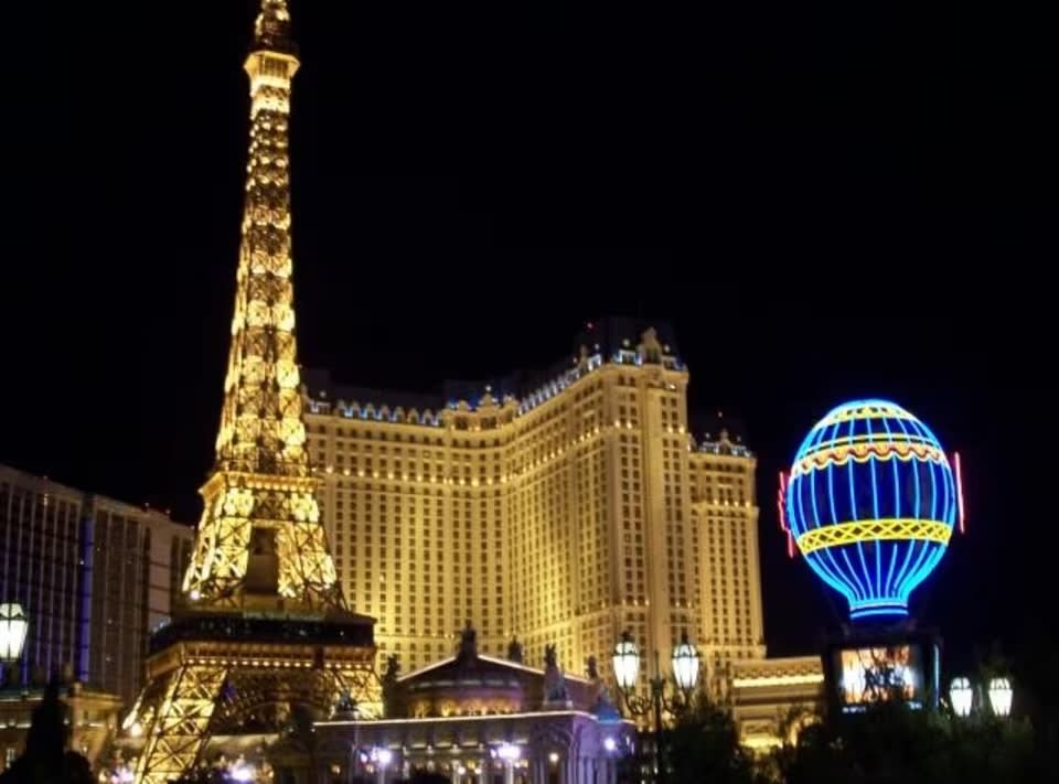 Paris Las Vegas Casino 1 Exterior of Paris Las Vegas on the Las Vegas Strip.