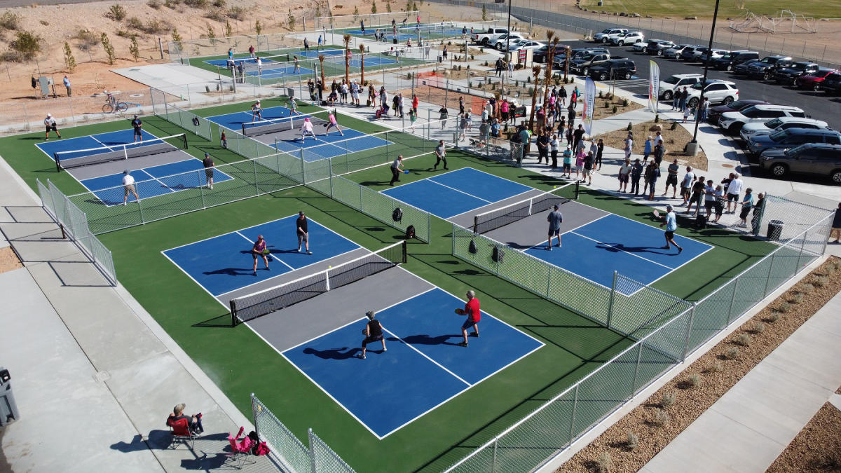 Old Mill Pickleball Courts Mesquite NV