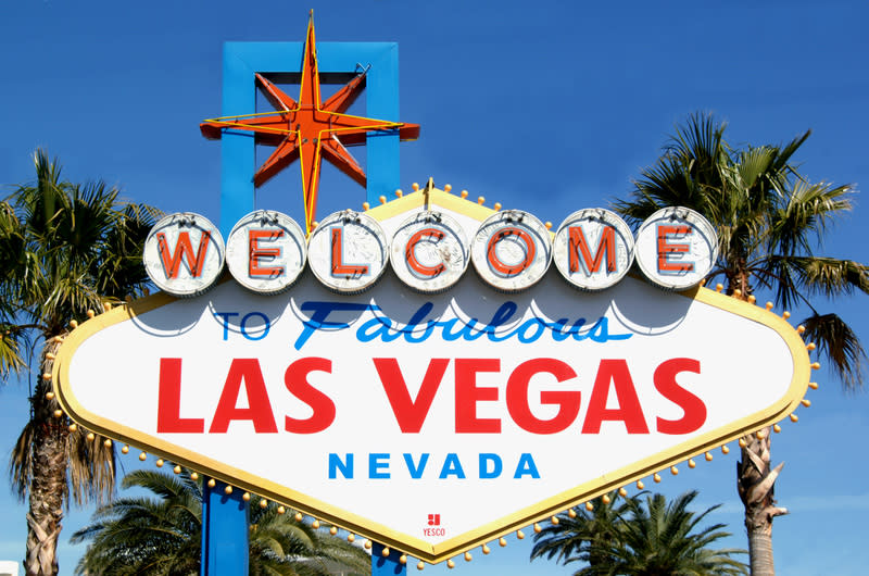 Las Vegas Sign   Las Vegas Sign Fabulous Las Vegas Repro Sign 