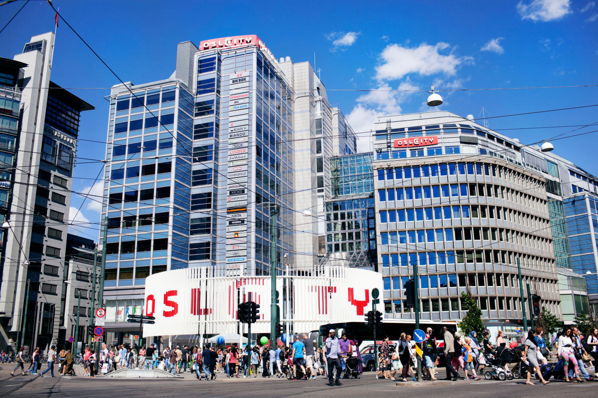 Oslo City Shopping Centre Shopping Center Oslo Norway