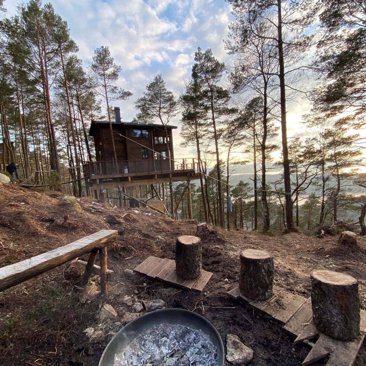 Himmelhyttene tree top cabin | Cottages & Holiday Houses ...