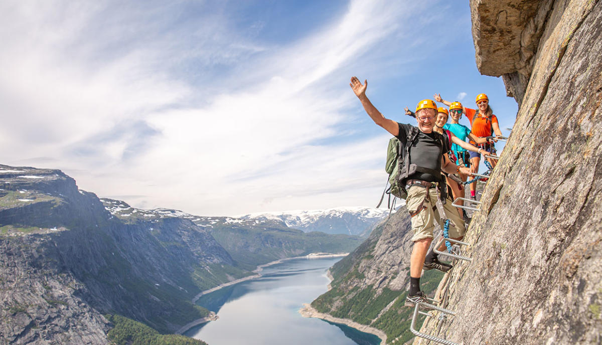 Trolltunga Via Ferrata - Trolltunga Active | Nature Attractions | Tyssedal | Norway