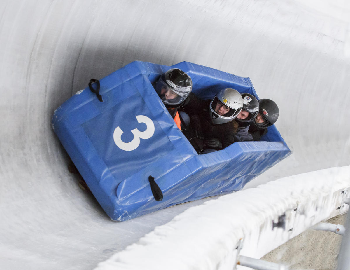 Lillehammer Olympic Bob and Luge Track Riding & Sledging Fåberg