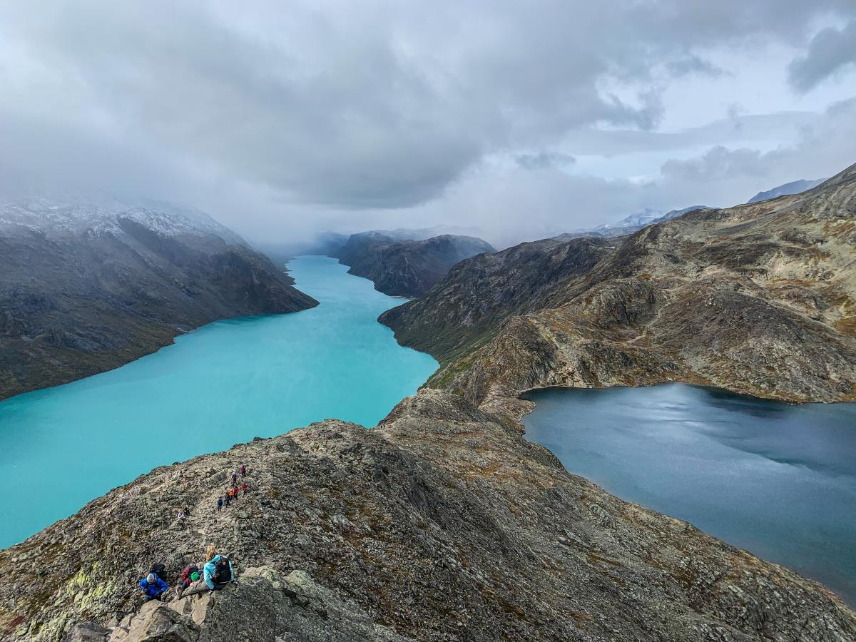 The Besseggen Ridge In Jotunheimen Hiking Vaga Norway The guide to besseggen podrobnee. the besseggen ridge in jotunheimen