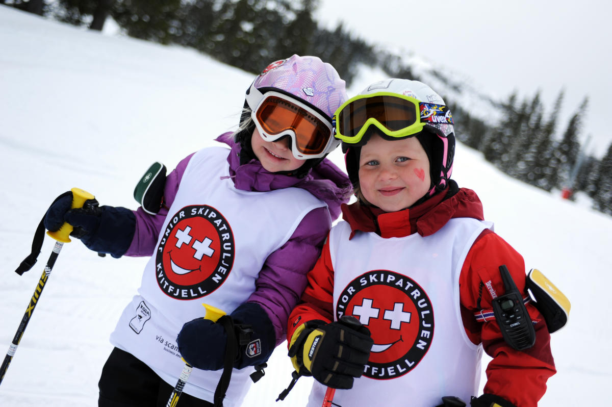 Junior Ski Patrol Skiing Fåvang Norway