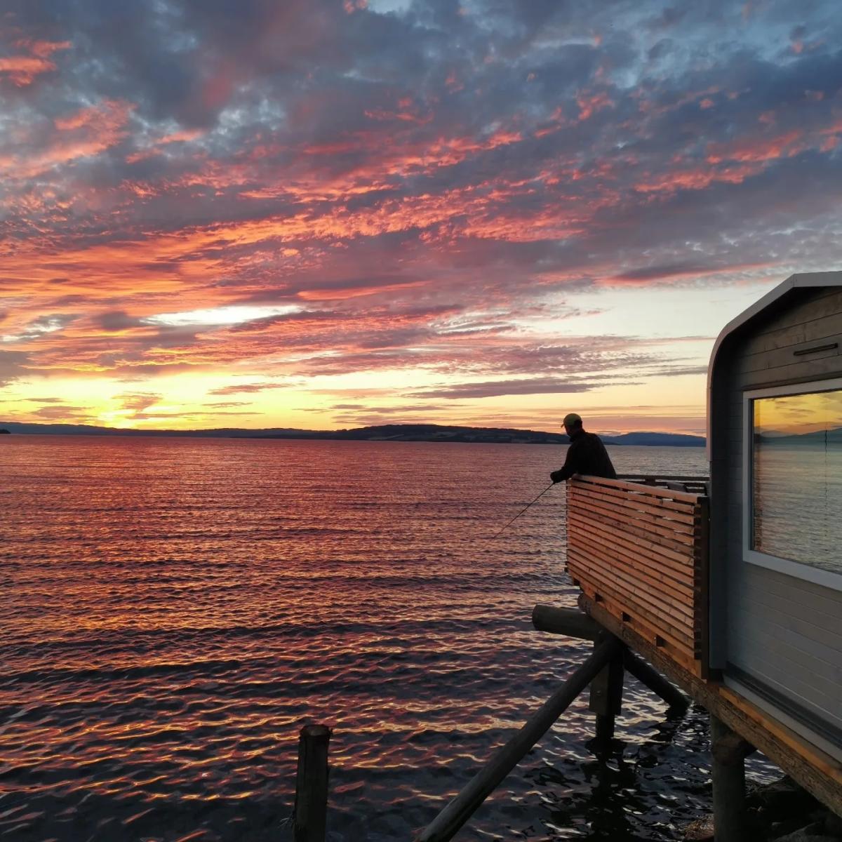 Panoramahytter i Evjua Strandpark ved Mjøsa | Cottages & Holiday Houses ...