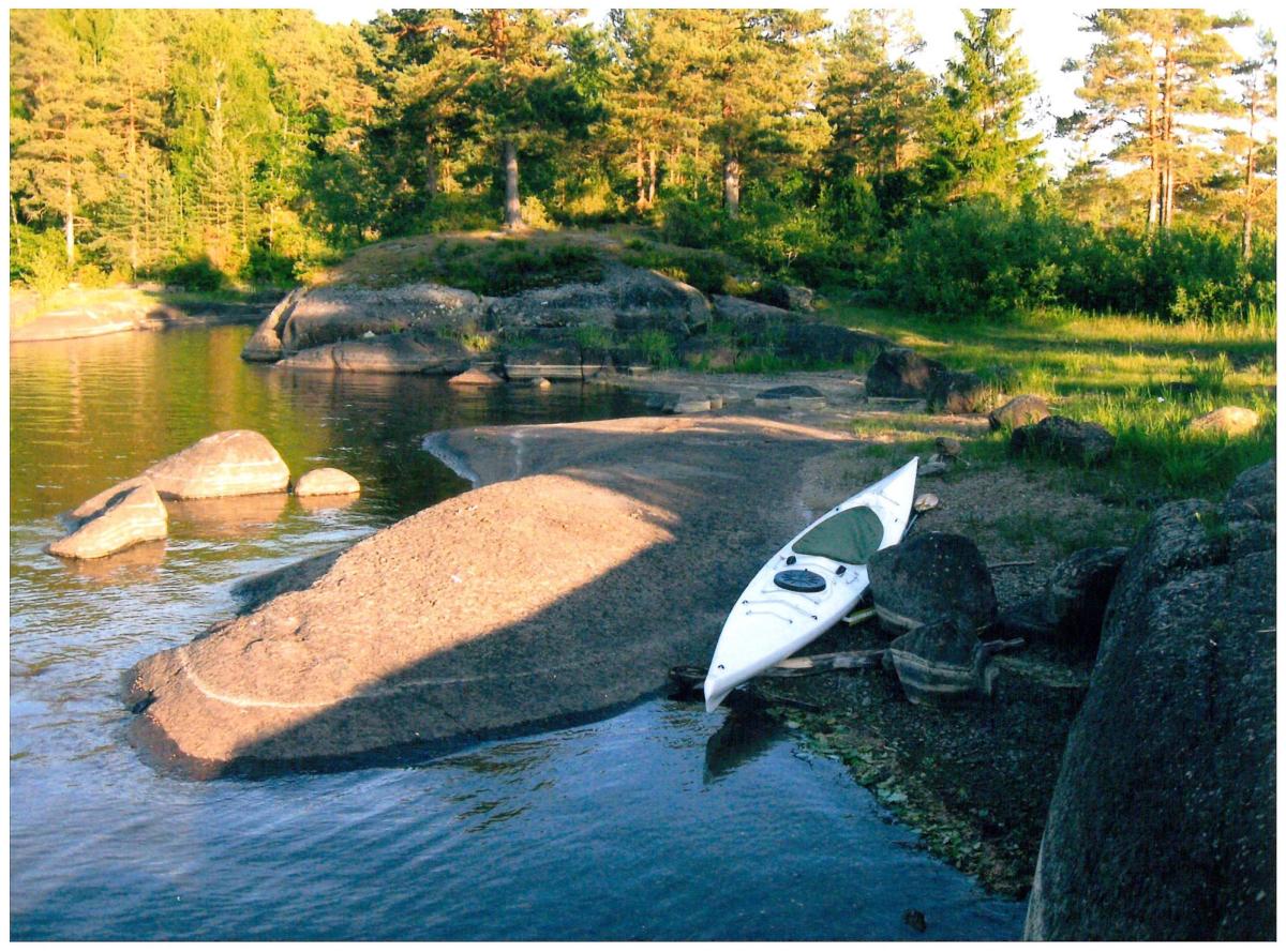 Canoeing in Siljan watercourse