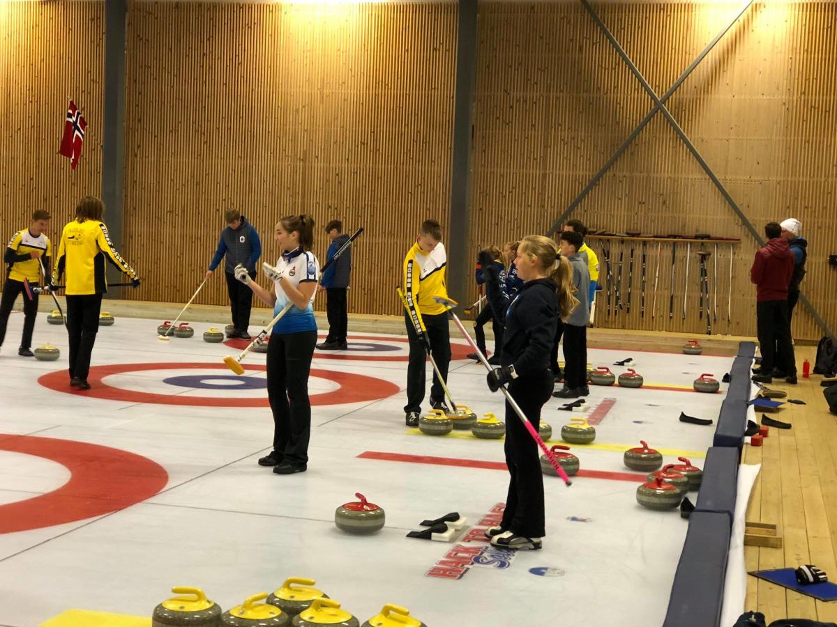 Curling Ball Games Lillehammer Norway