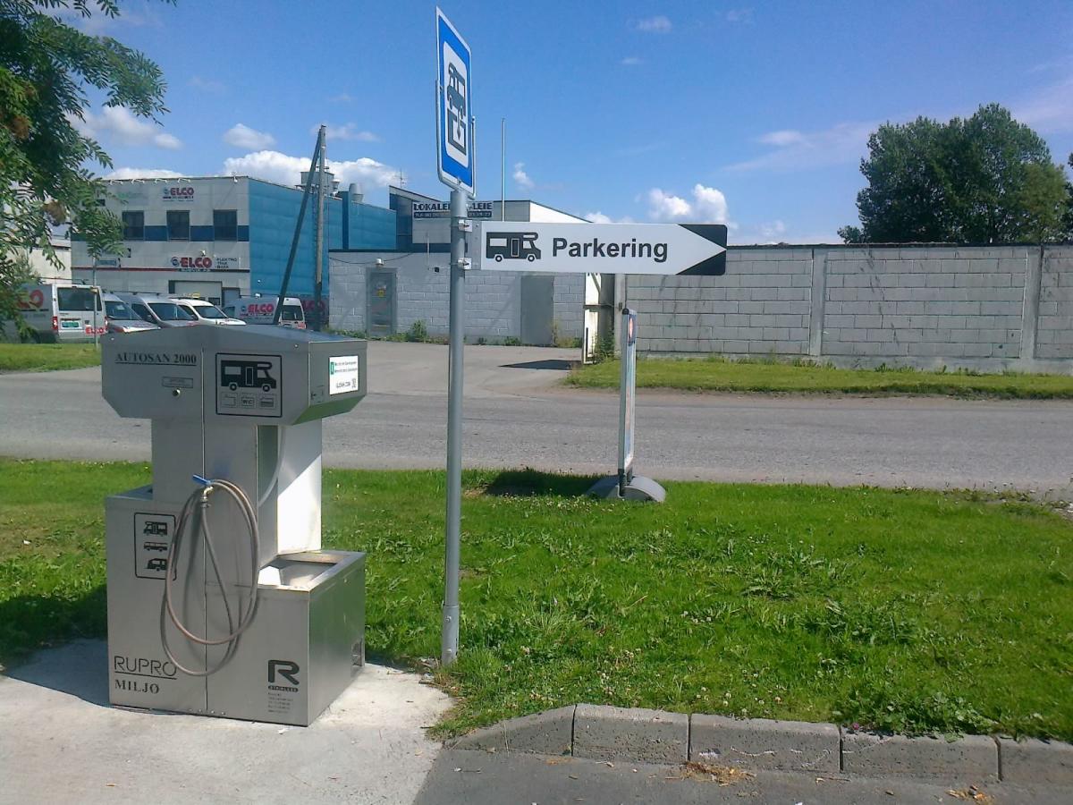 Gjøvik waste disposal facility for motorhomes Camping Gjøvik Norway