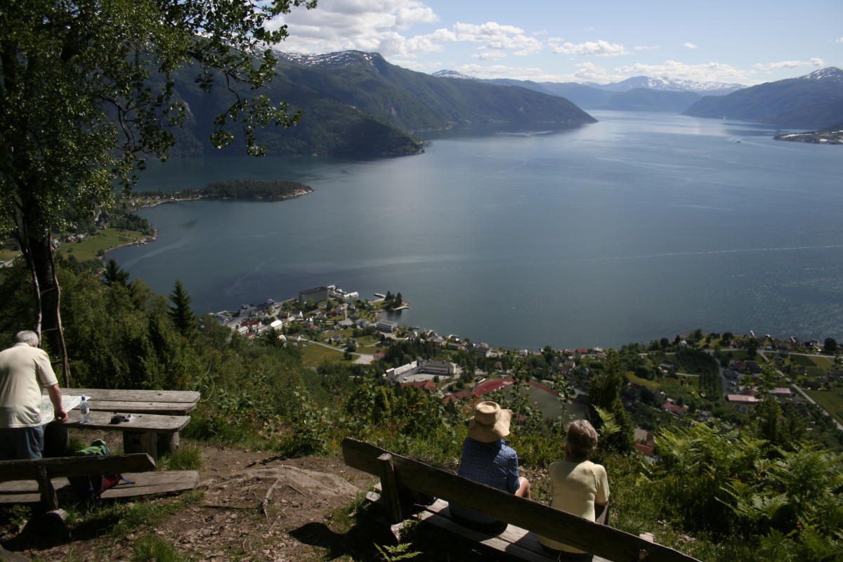 Hiking Balestrand Hiking Balestrand Norway