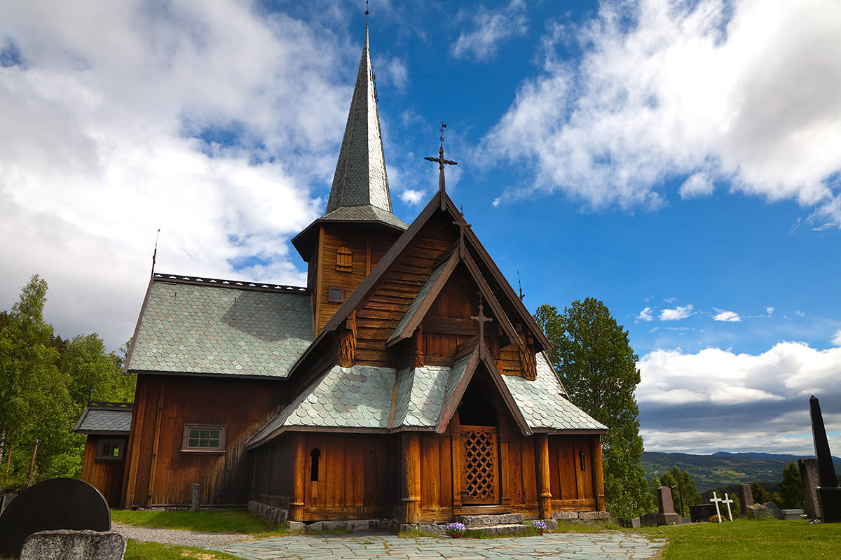 Hedalen Stave Church Buildings Monuments Hedalen Norway
