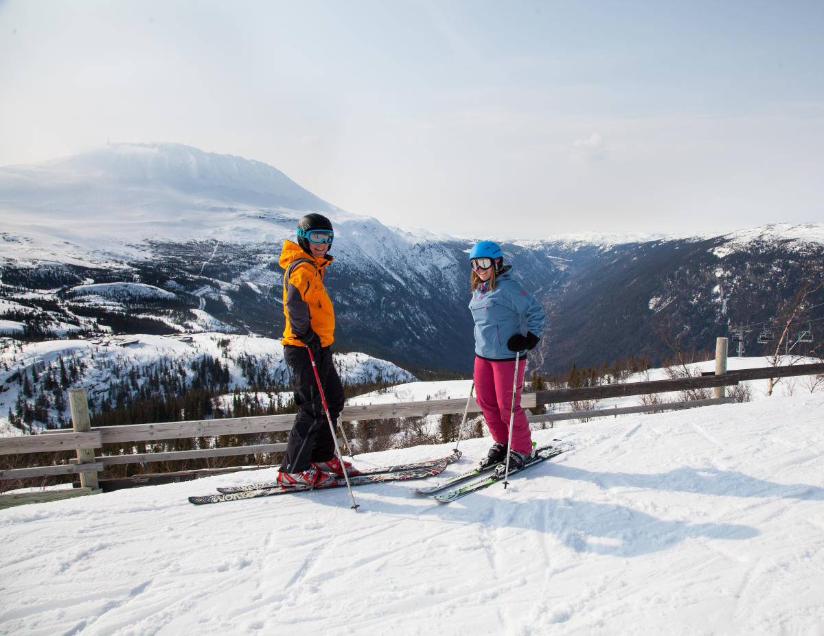 Telemark SuperSki Skiing Rjukan Norway