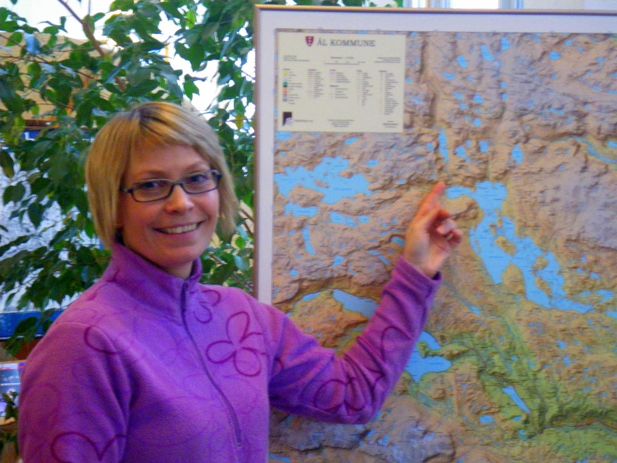 Maps and information - Hiking Ål in Hallingdal