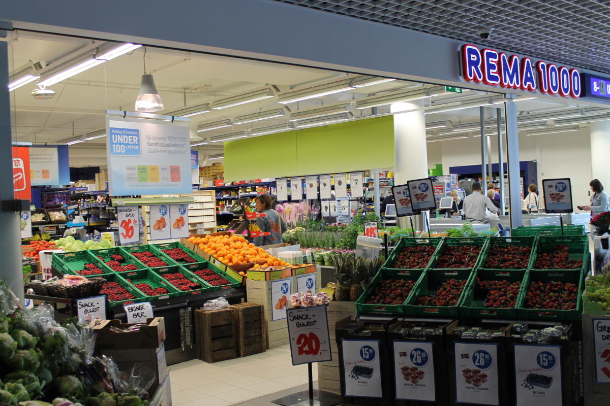 Rema 1000 Amfi Mandal Grocery Mandal Norway