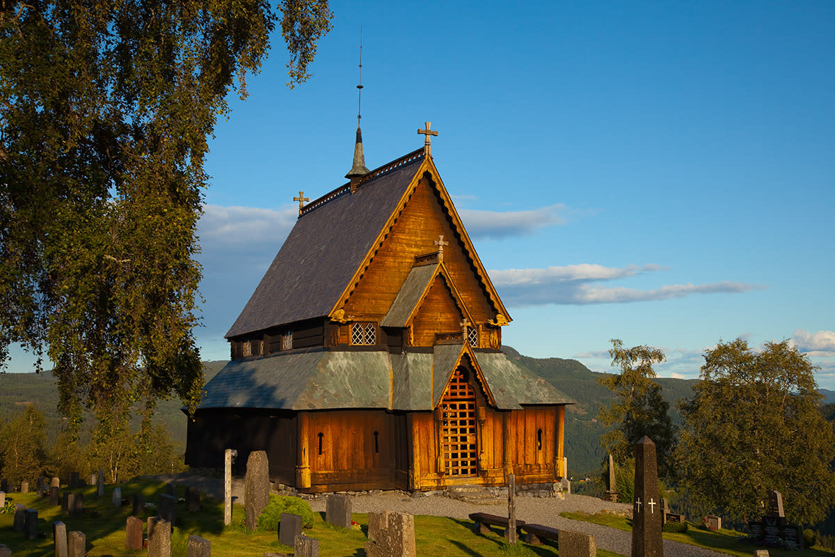 Reinli Stave Church las iglesias de madera más bonitas de Noruega
