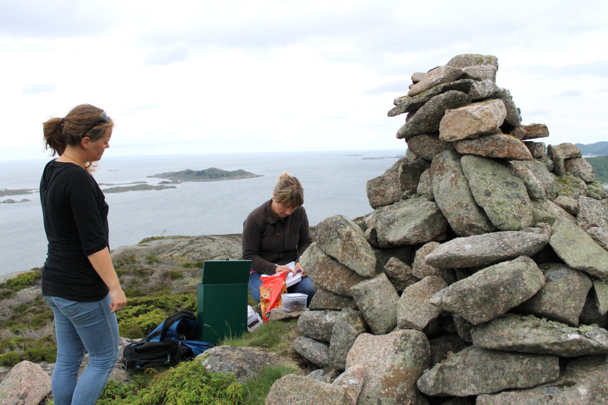 Geocaching at Farsund and Lista