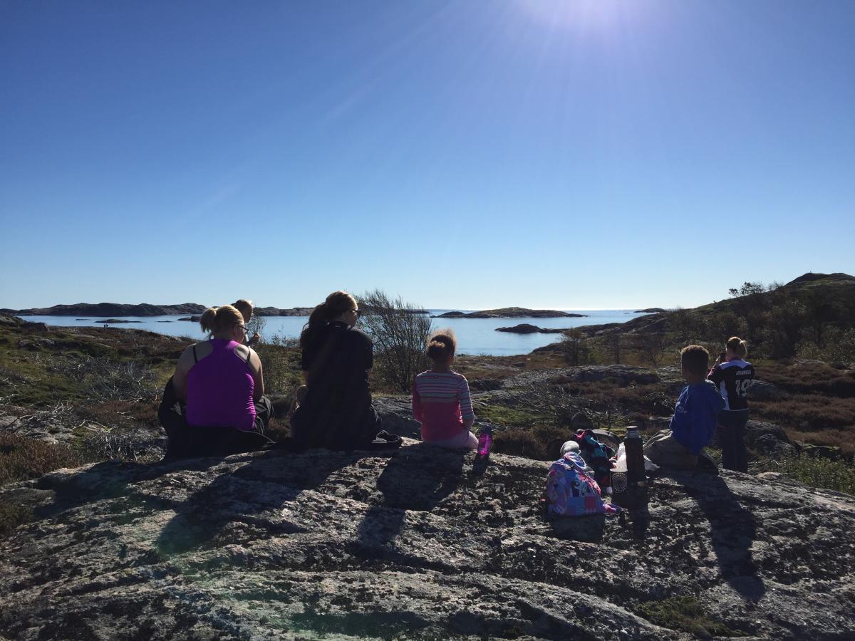 Bike ride to the island of Skjernøy