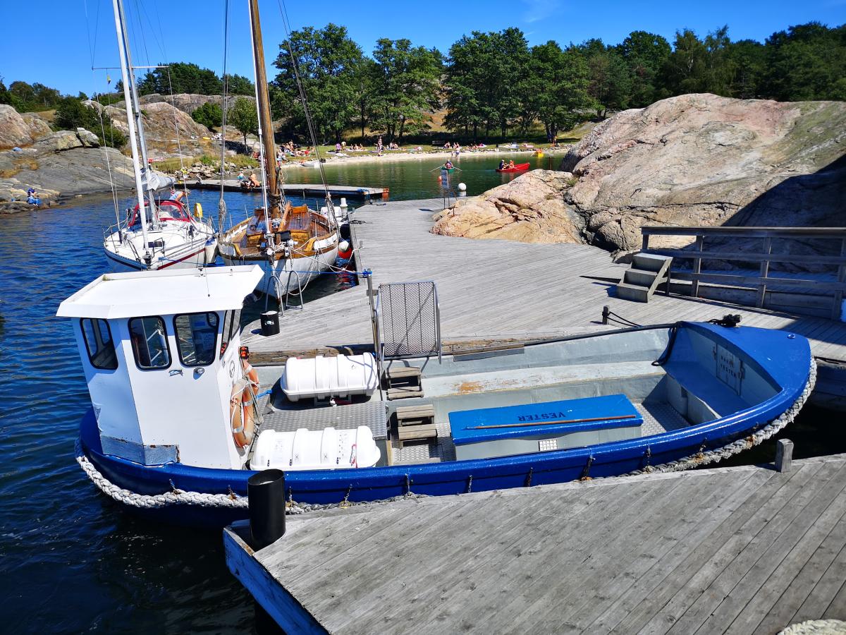 Shuttle boat to Bragdøya