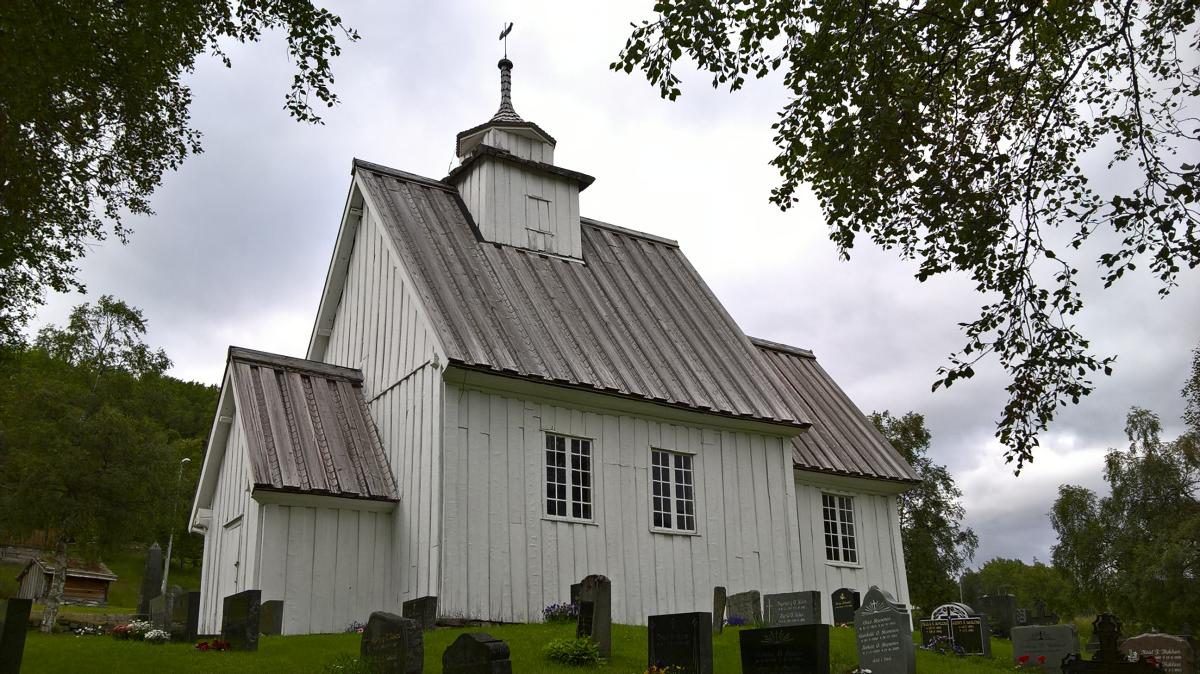 Bykle old church