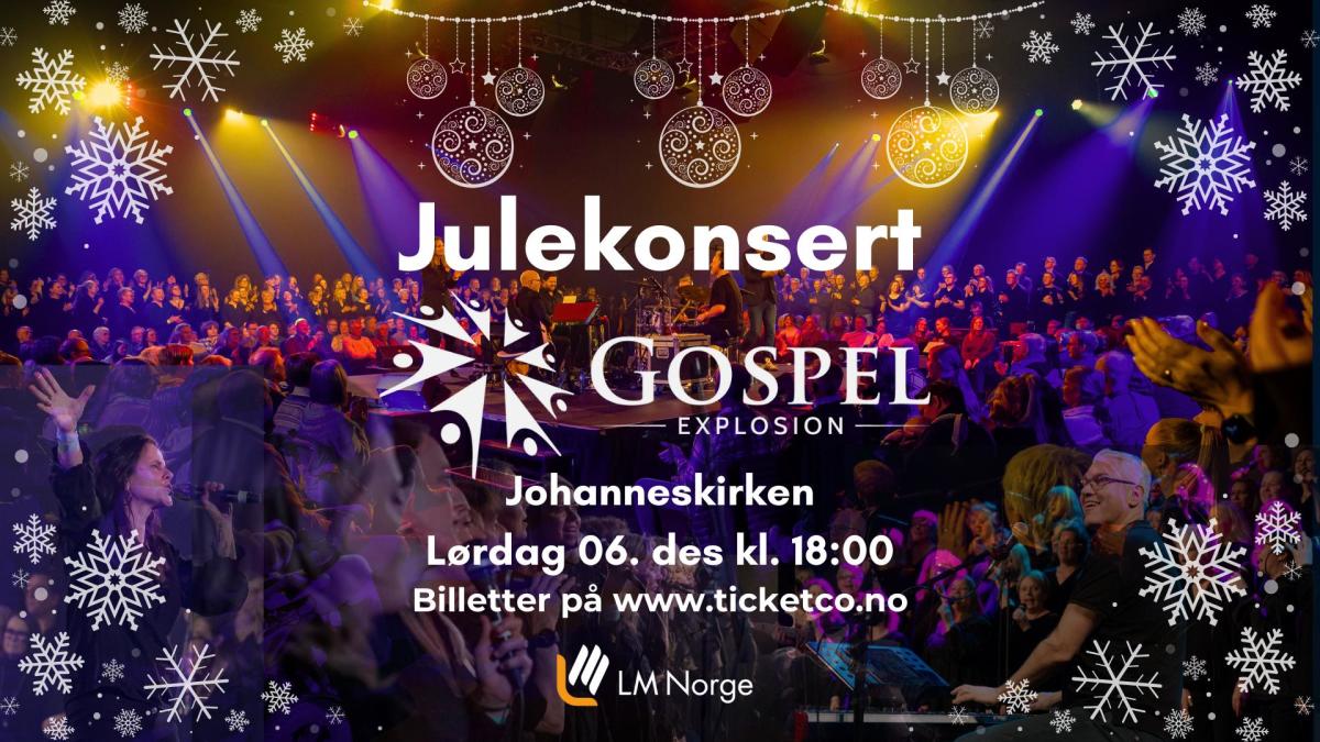 Christmas concert with Gospel Explosion Bergen at 1800 Concerts