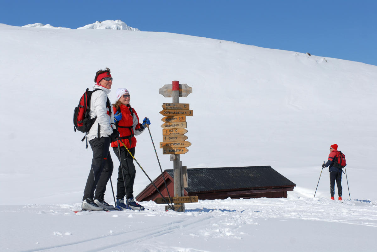 Skeikampen, Cross-country Skiing