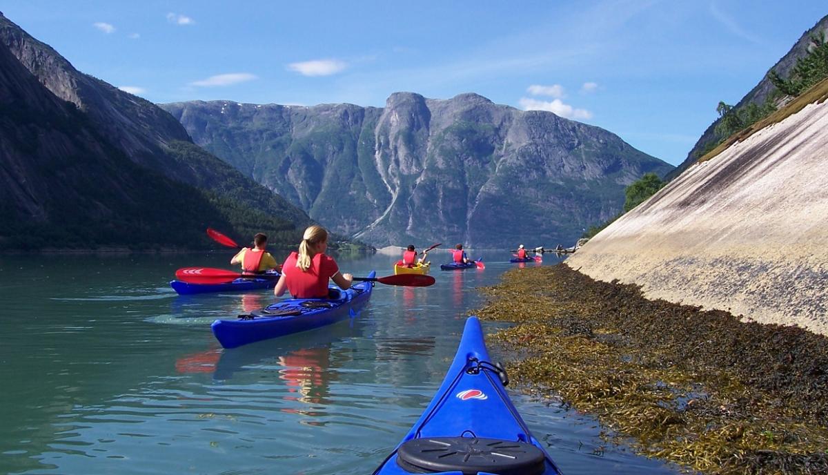 Sea kayaking on the fjord Best Adventures Canoeing & Kayaking