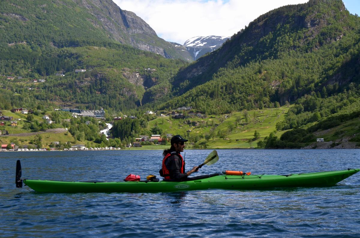 Double Single Kayak Rental Canoeing Kayaking Geiranger