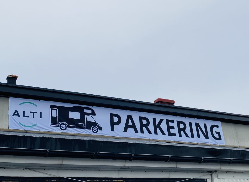 Alti Futura Motor Home Parking Camping Kristiansund N Norway