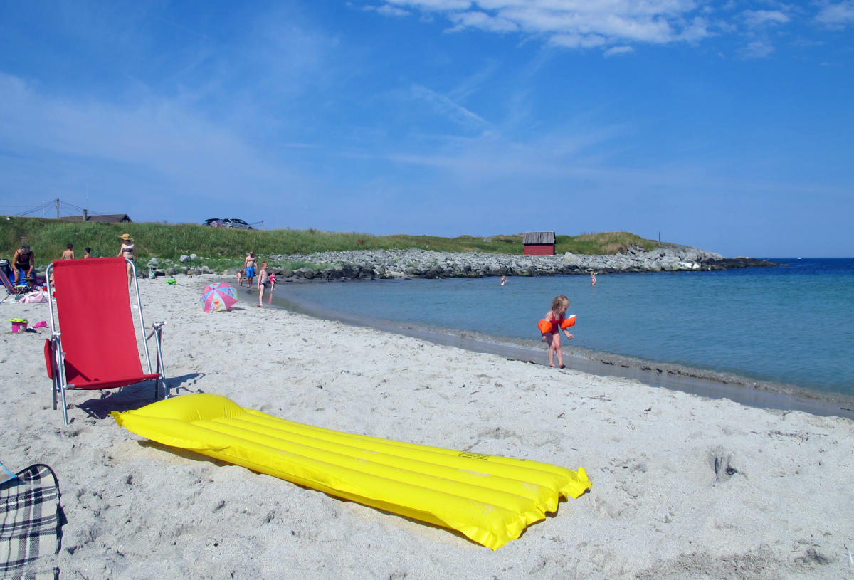 Ferkingstad Beaches Åkrehamn Norway