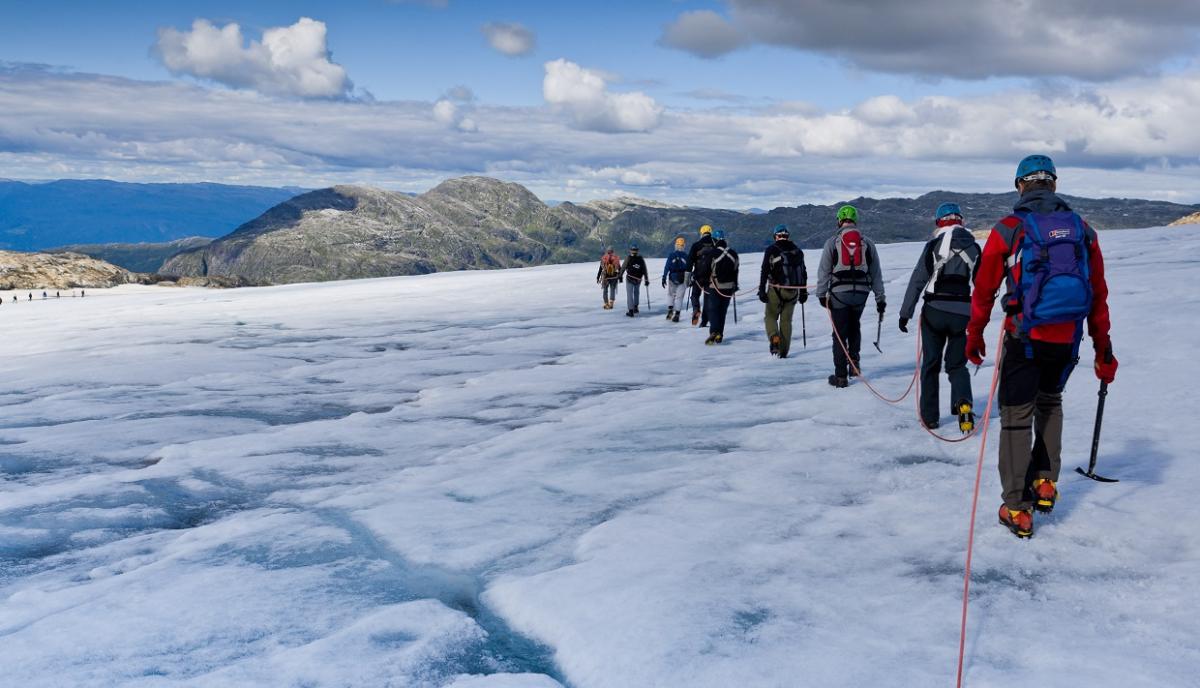 Folgefonni Glacier Team