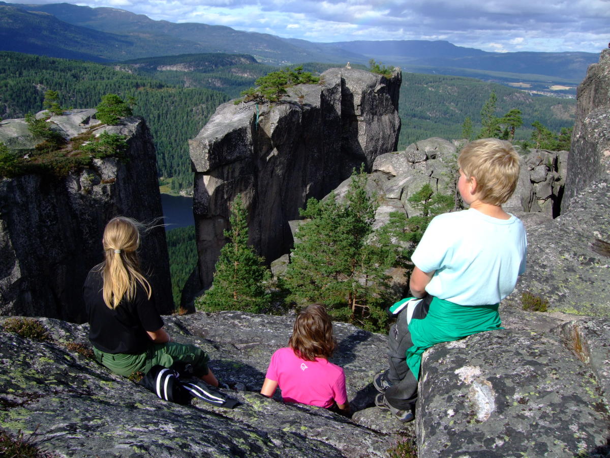 Gygrestolen Hiking Bø i Telemark Norway