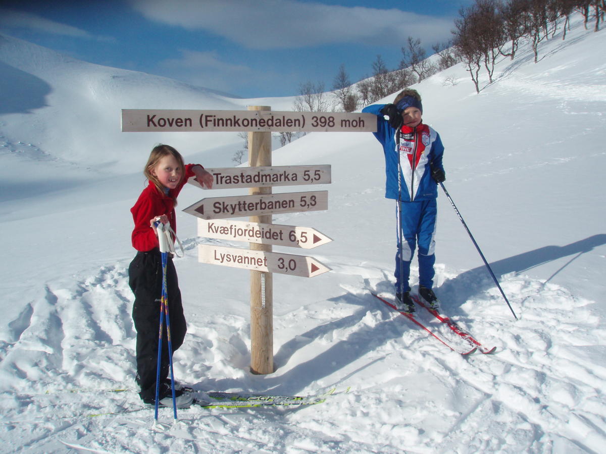 Kvæfjordløyper - cross country skiing
