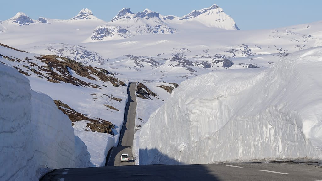 Scenic Route Sognefjellsvegen Nature Attractions Lom Norway