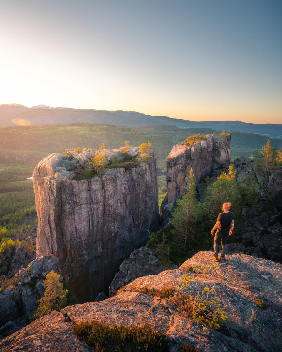 Gygrestolen Hiking Bø i Telemark Norway