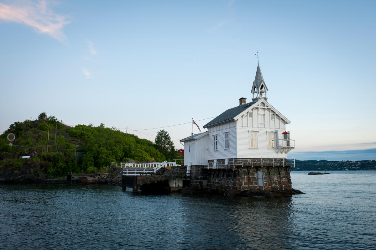 Gressholmen, Heggholmen und Rambergøya Inseln
