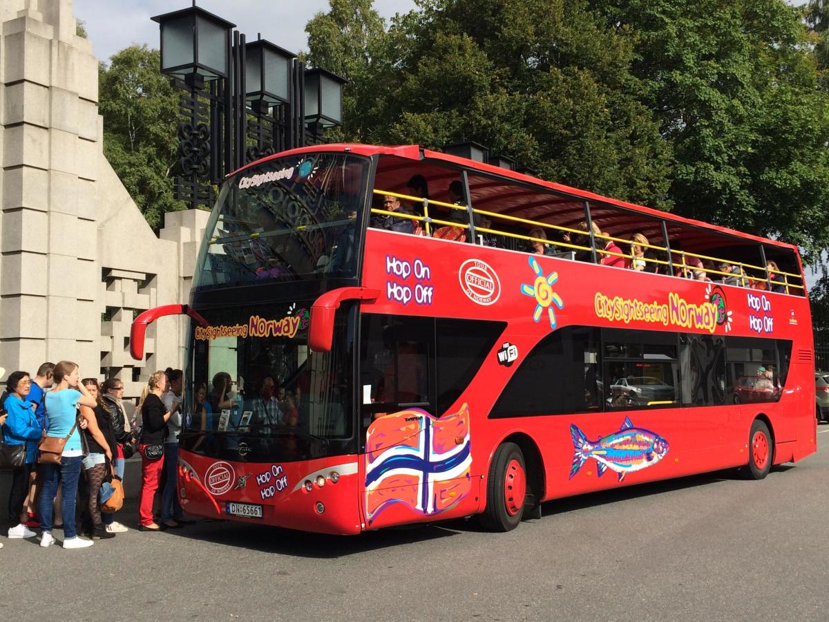 City Sightseeing Hop On Hop Off Sightseeing Bergen Norway