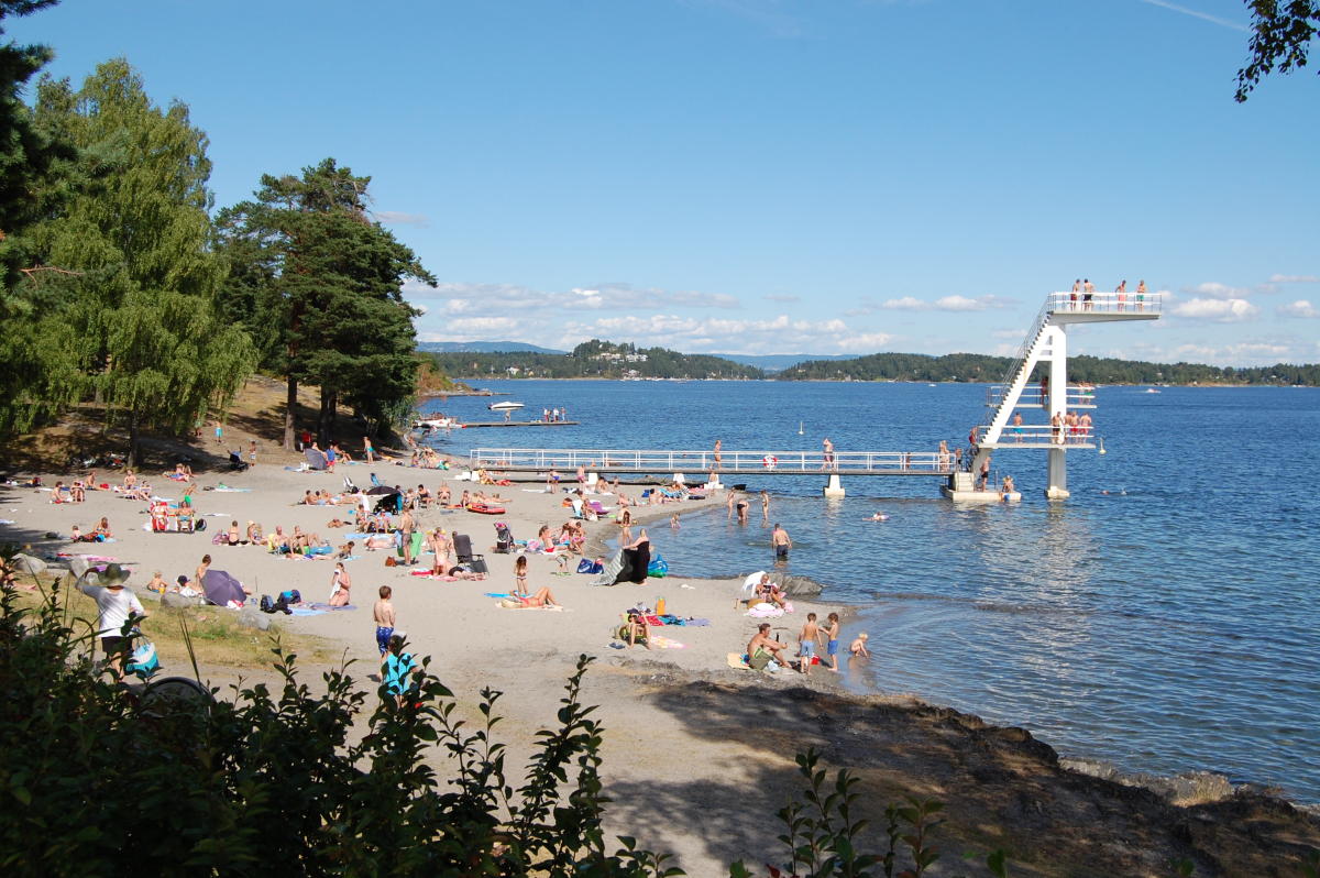 Beaches in Asker Bathing Asker Norway