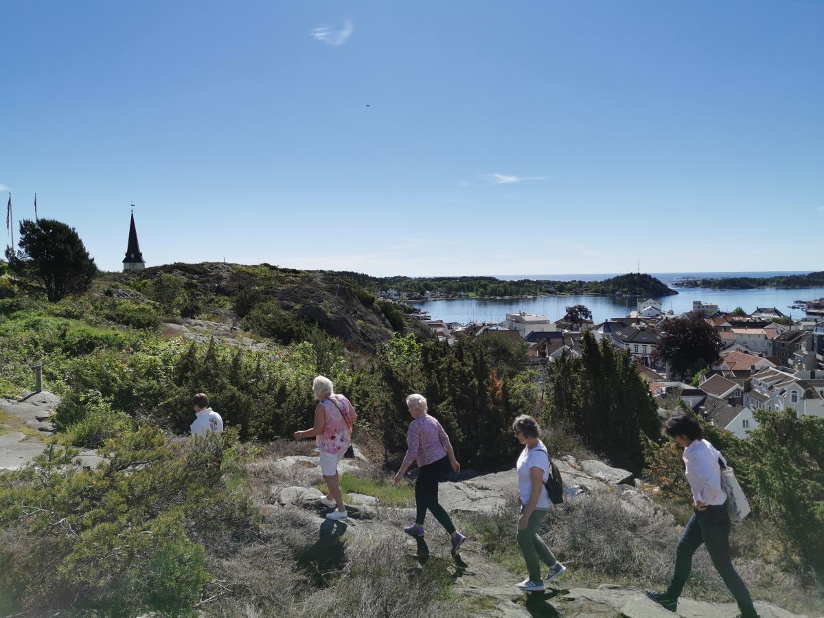 Hill Hike in Grimstad